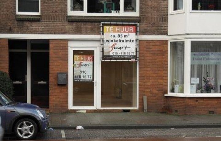 Winkelpand, Winkel anex kantoor-/ praktijkruimte aan de Kleiweg 8 te Rotterdam Hillegersberg, (Rotterdam, ZH) | Bedrijfsvastgoed.nl